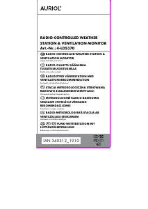 Rokasgrāmata Auriol IAN 340312 Meteoroloģiskā stacija