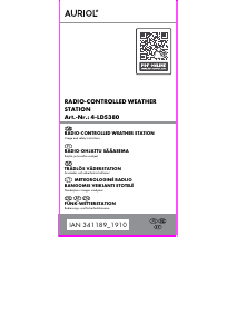 Vadovas Auriol IAN 341189 Meteorologijos stotis