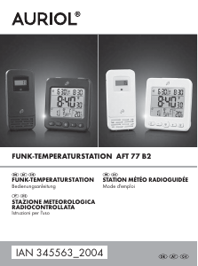 Manuale Auriol IAN 345563 Stazione meteorologica