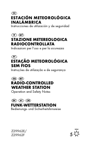 Manual Auriol IAN 48999 Estação meteorológica