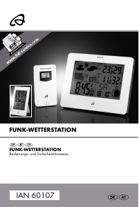 Bedienungsanleitung Auriol IAN 60107 Wetterstation