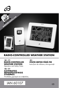 Manual Auriol IAN 60107 Stație meteo