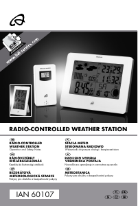 Návod Auriol IAN 60107 Meteostanica