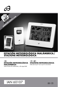 Manuale Auriol IAN 60107 Stazione meteorologica