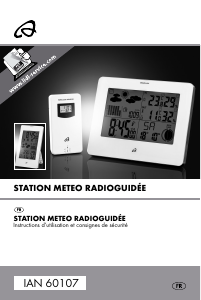 Mode d’emploi Auriol IAN 60107 Station météo