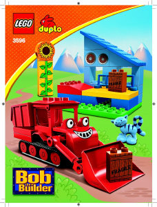 Manual de uso Lego set 3596 Duplo Muck en la fabrica girasol
