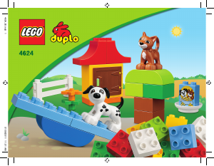 Manual de uso Lego set 4624 Duplo Cubo de ladrillos