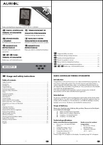 Návod Auriol IAN 85919 Meteostanica