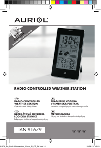 Manuál Auriol IAN 91679 Meteostanice