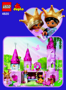 Rejse tiltale bud Shaded Bedienungsanleitung Lego set 4820 Duplo Prinzessinnen-Palast