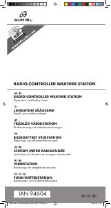 Käyttöohje Auriol IAN 94604 Sääasema
