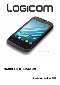 Mode d’emploi Logicom E400 Téléphone portable