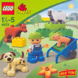 Manual de uso Lego set 4972 Duplo Animales