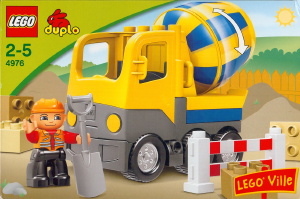 Mode d’emploi Lego set 4976 Duplo La bétonnière