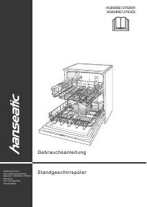 Manual Hanseatic HG6085E127635S Dishwasher