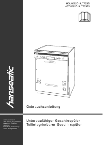 Manual Hanseatic HGTI6082D14J7735ES Dishwasher