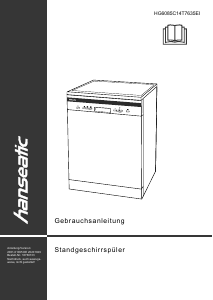 Manual Hanseatic HG6085C14T7635EI Dishwasher
