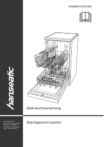 Bedienungsanleitung Hanseatic HG4585C10J7610DS Geschirrspüler