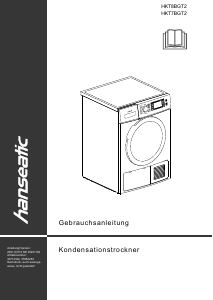 Bedienungsanleitung Hanseatic HKT 8B GT2 Trockner