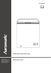 Manual Hanseatic HGT8566E Freezer