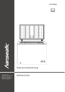 Manual Hanseatic HGT8595D Freezer