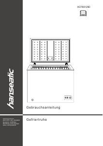 Manual Hanseatic HGT85129D Freezer