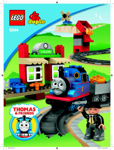 Bedienungsanleitung Lego set 5544 Duplo Thomas Starterset