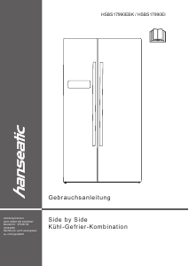 Manual Hanseatic HSBS17990EI Fridge-Freezer