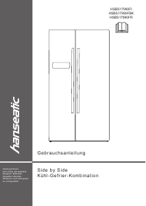 Manual Hanseatic HSBS17990FBK Fridge-Freezer