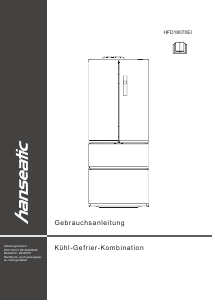 Manual Hanseatic HFD18070EI Fridge-Freezer