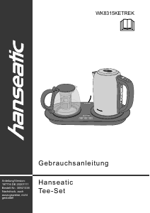 Manual Hanseatic WK8315KETREK Kettle