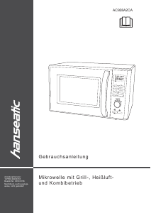 Handleiding Hanseatic AC928A2CA Magnetron