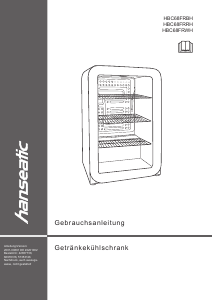 Manual Hanseatic HBC68FRRH Refrigerator
