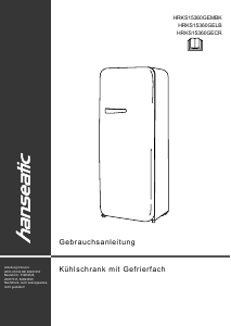 Bedienungsanleitung Hanseatic HRKS15360GEMBK Kühlschrank