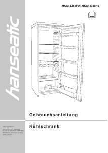 Manual Hanseatic HKS14355FW Refrigerator