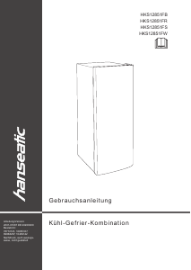 Handleiding Hanseatic HKS12851FS Koelkast