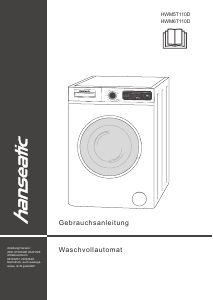 Bedienungsanleitung Hanseatic HWM6T110D Waschmaschine