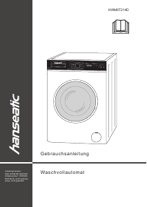 Bedienungsanleitung Hanseatic HWM6T214D Waschmaschine