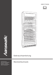 Manual Hanseatic HWC171GCIA Wine Cabinet