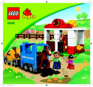 Manuale Lego set 5648 Duplo Scuderia