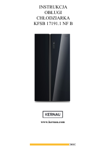 Manual Kernau KFSB 17191.1 NF B Fridge-Freezer
