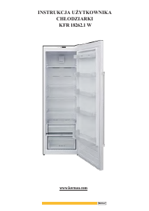 Manual Kernau KFR 18262.1 W Refrigerator