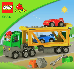 Bruksanvisning Lego set 5684 Duplo Biltransport