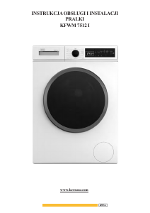 Manual Kernau KFWM 7512 I Washing Machine