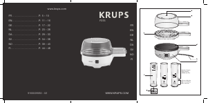 Mode d’emploi Krups F2337010 Cuiseur à oeufs