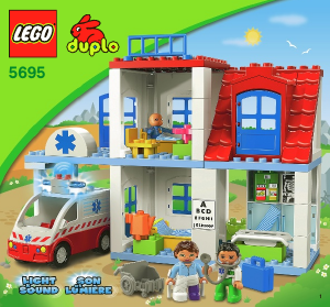 Manual de uso Lego set 5695 Duplo La consulta del médico