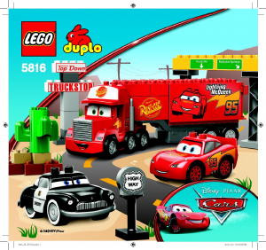 Handleiding Lego set 5816 Duplo Macks lange rit