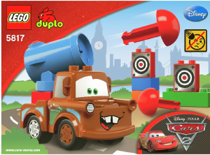 Manual de uso Lego set 5817 Duplo El agente Mate