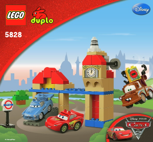 Bruksanvisning Lego set 5828 Duplo Big Bentley
