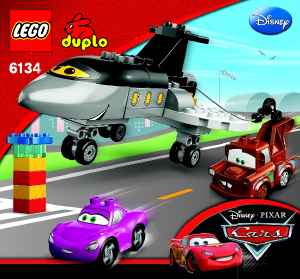 Manual de uso Lego set 6134 Duplo Siddeley salva el día